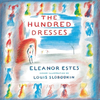 The Hundred Dresses – omslag til lydbogen af Eleanor Estes