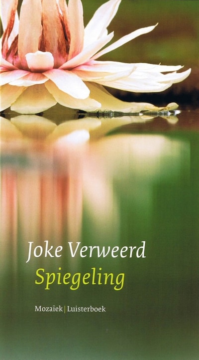 Spiegeling – omslag van het luisterboek van Joke Verweerd