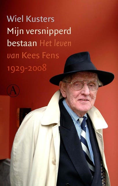 Mijn versnipperd bestaan: het leven van Kees Fens 1929-2008 – omslag van het luisterboek van Wiel Kusters