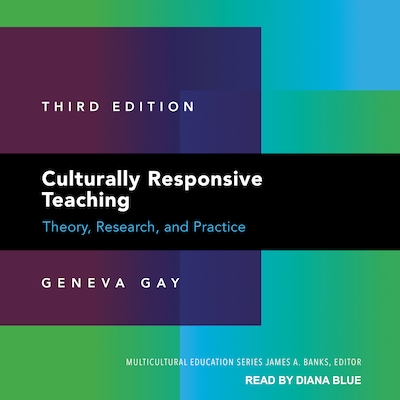 Culturally Responsive Teaching – omslag til lydbogen af Geneva Gay