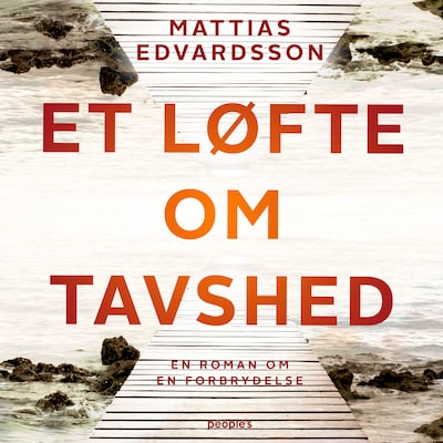 Et løfte om tavshed – omslag til lydbogen af Mattias Edvardsson