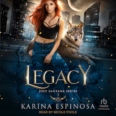 Legacy – omslag til lydbogen af Karina Espinosa