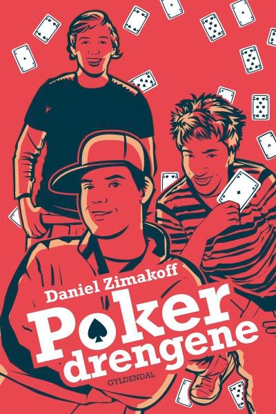 Pokerdrengene – omslag til lydbogen af Daniel Zimakoff