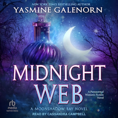 Midnight Web – omslag til lydbogen af Yasmine Galenorn