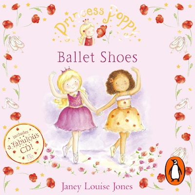 Princess Poppy: Ballet Shoes – omslag til lydbogen af Janey Louise Jones