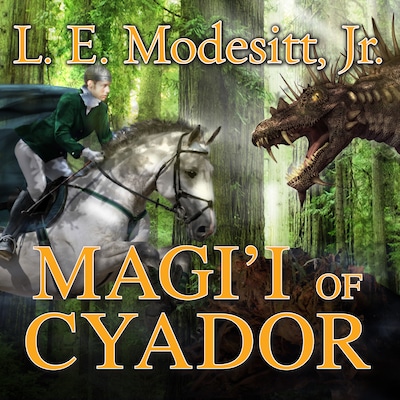 Magi'i of Cyador – omslag til lydbogen af L. E. Modesitt, Jr.