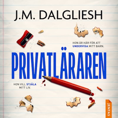 Privatläraren – omslag till ljudboken av J. M. Dalgliesh