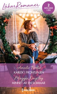 Kärlek i frontlinjen / Minnet av en sommar – omslag till ljudboken av Amalie Berlin,Maggie Kingsley