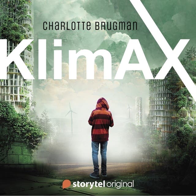 KlimAX – omslag van het luisterboek van Charlotte Brugman