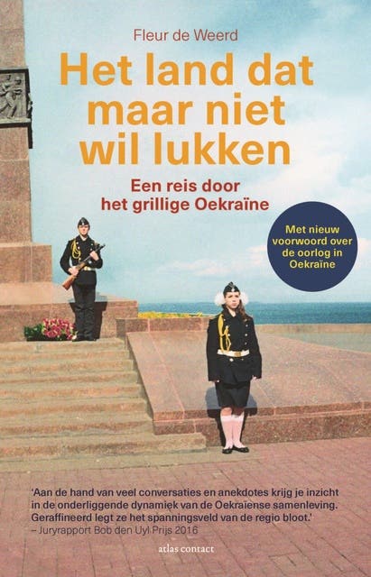 Het land dat maar niet wil lukken: een reis door het grillige Oekraïne – omslag van het luisterboek van Fleur de Weerd