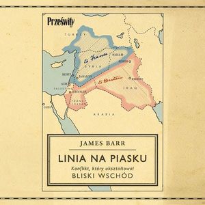 Linia na piasku – okładka audiobooka, autor James Barr