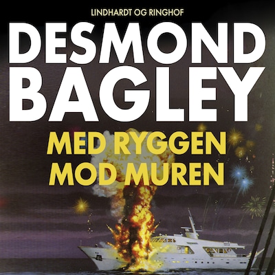 Med ryggen mod muren – omslag til lydbogen af Desmond Bagley