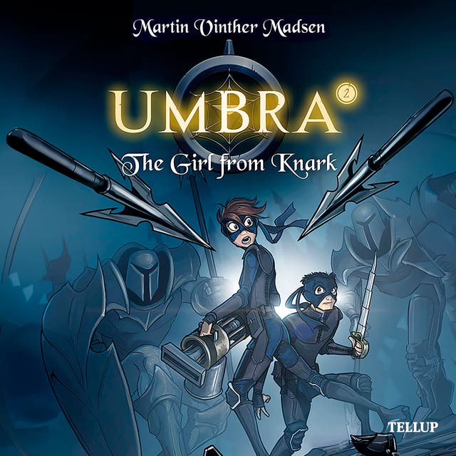 Umbra #2: The Girl from Knark – omslag til lydbogen af Martin Vinther Madsen