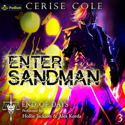Enter Sandman – omslag til lydbogen af Cerise Cole