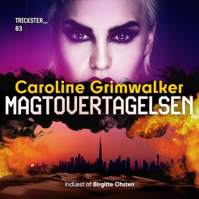 Magtovertagelsen – omslag til lydbogen af Caroline Grimwalker