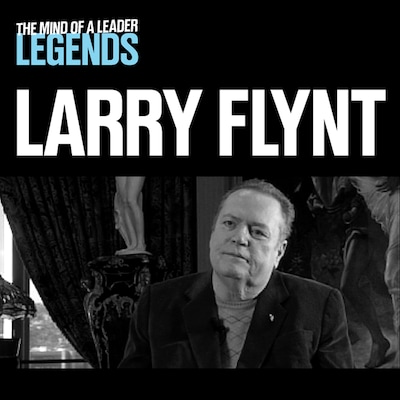 Larry Flynt - The Mind of a Leader: Legends – okładka audiobooka, autor Larry Flynt