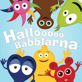 Halloo Babblarna – omslag till ljudboken av Anneli Tisell