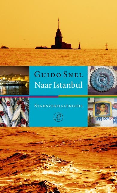 Naar Istanbul: stadsverhalengids – omslag van het luisterboek van Guido Snel