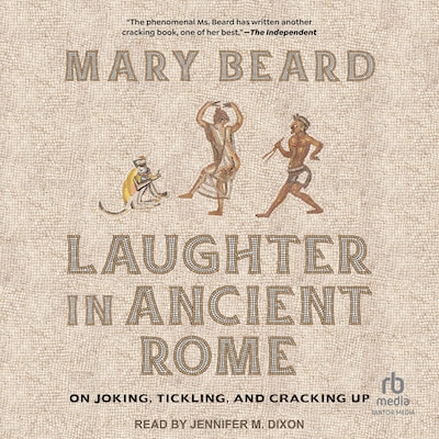 Laughter in Ancient Rome – omslag til lydbogen af Mary Beard