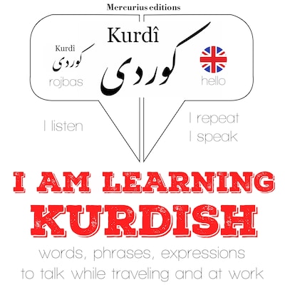 I am learning Kurdish – omslag til lydbogen af JM Gardner