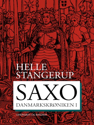 Saxo: Danmarkskrøniken I – omslag til lydbogen af Helle Stangerup