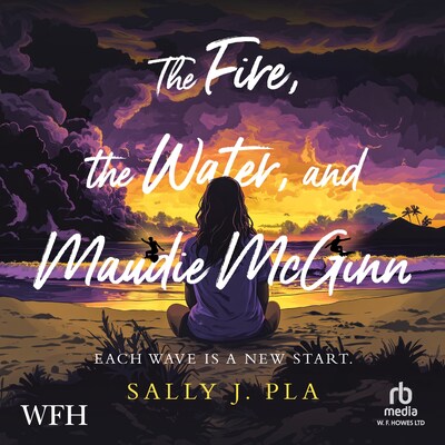 The Fire, The Water and Maudie McGinn – omslag til lydbogen af Sally J. Pla