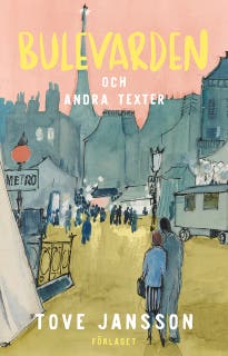 Bulevarden och andra texter – omslag till ljudboken av Sirke Happonen (red.),Tove Jansson