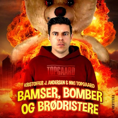 Bamser, bomber og brødristere – omslag til lydbogen af Kristoffer J. Andersen