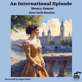 An International Episode – omslag till ljudboken av Henry James