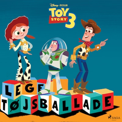 Toy Story 3 - Legetøjsballade – omslag til lydbogen af Disney