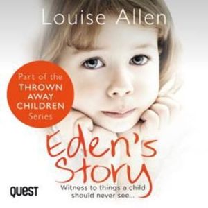 Eden's Story – okładka audiobooka, autor Louise Allen, Theresa McAvoy