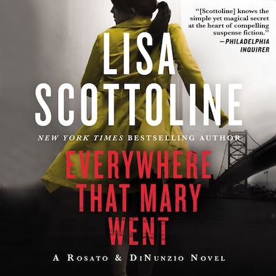 Everywhere That Mary Went – omslag til lydbogen af Lisa Scottoline