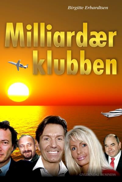 Milliardærklubben – omslag til lydbogen af Birgitte Erhardtsen