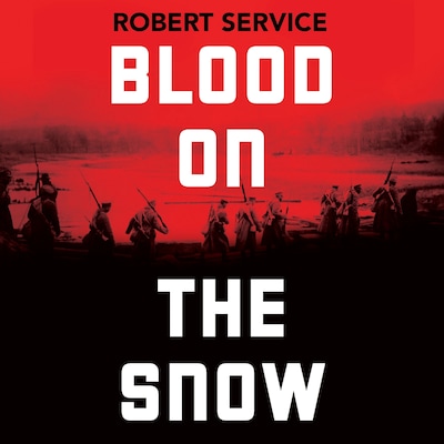 Blood on the Snow – omslag til lydbogen af Robert Service