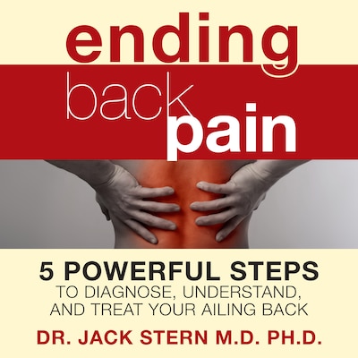 Ending Back Pain – omslag til lydbogen af Jack Stern
