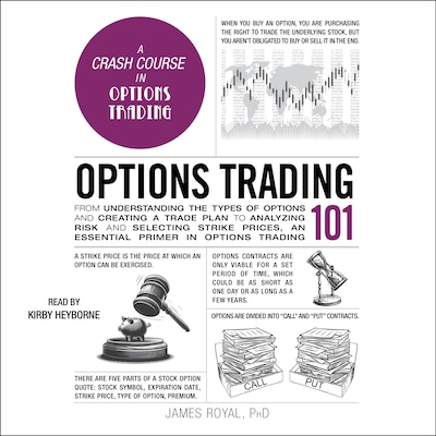 Options Trading 101 – omslag til lydbogen af James Royal