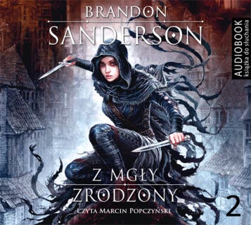 Z mgły zrodzony. Część 2 – okładka audiobooka, autor Brandon Sanderson