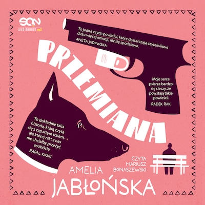 Przemiana – okładka audiobooka, autor Amelia Jabłońska