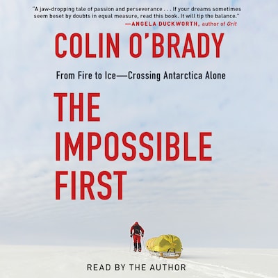 The Impossible First – omslag til lydbogen af Colin O'Brady