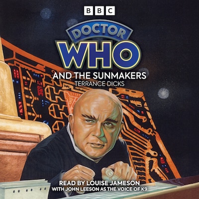 Doctor Who and the Sunmakers – omslag til lydbogen af Terrance Dicks
