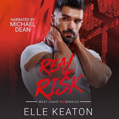 Real Risk – omslag til lydbogen af Elle Keaton