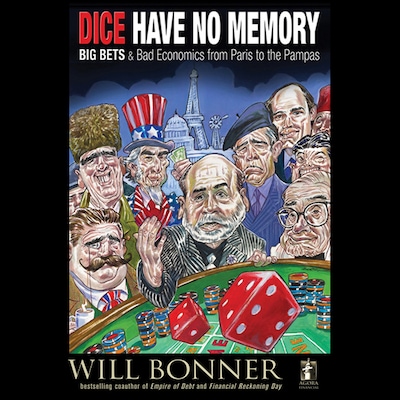 Dice Have No Memory – omslag til lydbogen af Will Bonner