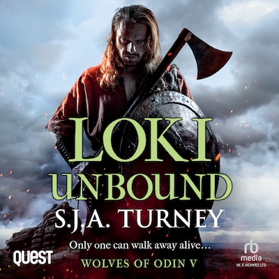 Loki Unbound – omslag til lydbogen af S.J.A. Turney