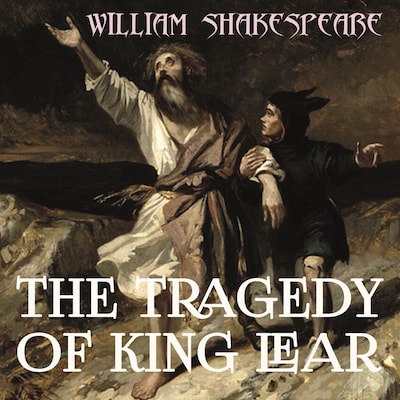 The Tragedy of King Lear – omslag til lydbogen af William Shakespeare