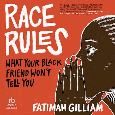 Race Rules – omslag til lydbogen af Fatimah Gilliam