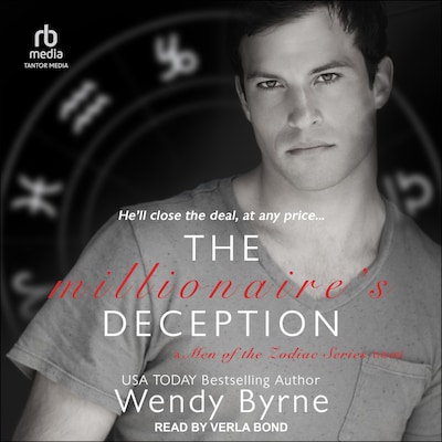 The Millionaire's Deception – omslag til lydbogen af Wendy Byrne
