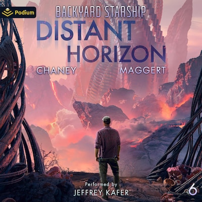 Distant Horizon – omslag til lydbogen af J.N. Chaney, Terry Maggert