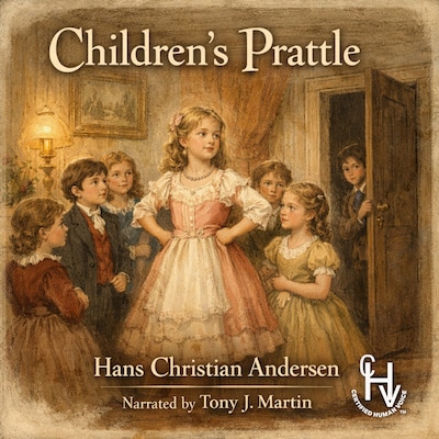 Chrildren's Prattle – omslag til lydbogen af Hans Christian Andersen