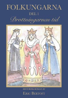 Drottningarnas tid – omslag till ljudboken av Eric Bertoft
