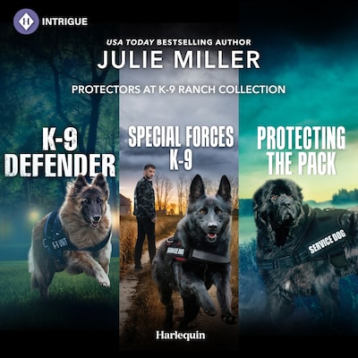 Protectors at K-9 Ranch Collection – omslag til lydbogen af Julie Miller